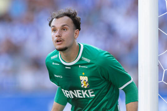 IFK Göteborgs målvakt Elis Bishesari