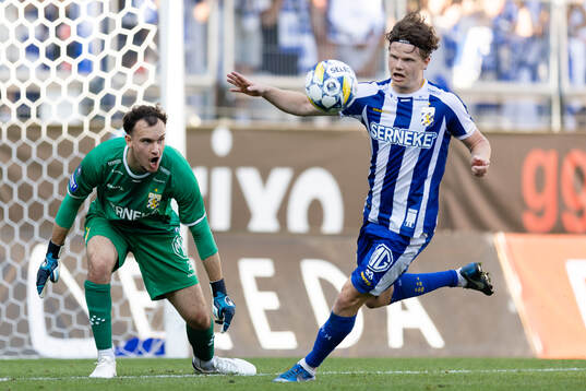 IFK Göteborgs målvakt Elis Bishesari