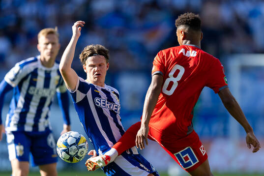 IFK Göteborgs Kolbeinn Thordarson och Västerås Mattéo