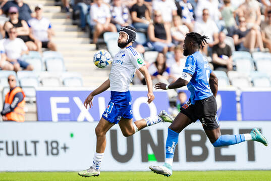 IFK Norrköpings Kristoffer Khazeni och Halmstads Joseph