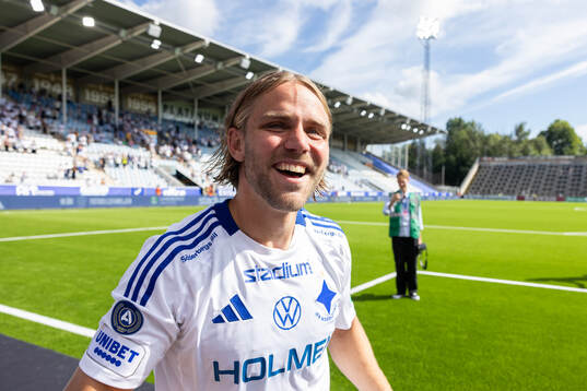 IFK Norrköpings Christoffer Nyman jublar