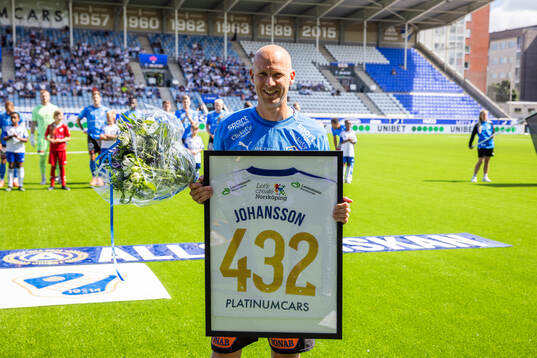 Halmstads Andreas Johansson uppmärksammas