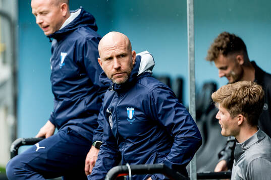 Head coach Henrik Rydström of Malmö FF