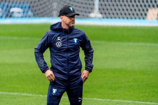Head coach Henrik Rydström of Malmö FF