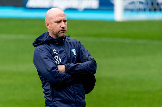 Head coach Henrik Rydström of Malmö FF