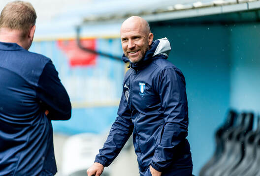 Head coach Henrik Rydström of Malmö FF