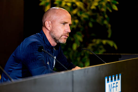 Head coach Henrik Rydström of Malmö FF