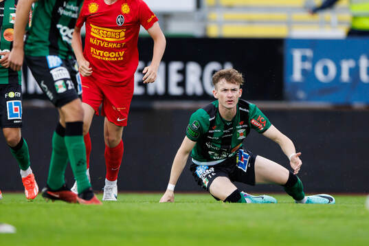 Varbergs Alexander Johansson deppar