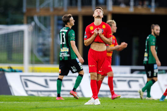 Landskronas Robin Dzabic deppar