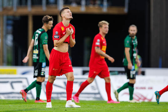 Landskronas Robin Dzabic deppar