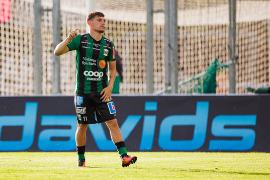 Varbergs Isak Bjerkebo jublar