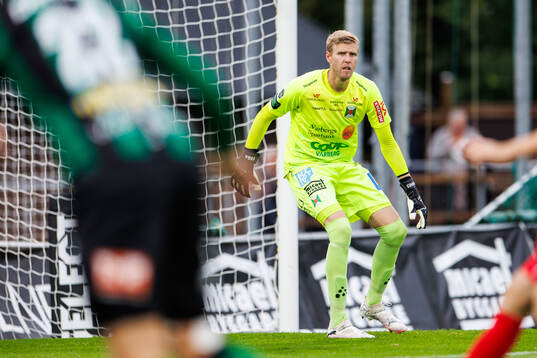 Varbergs målvakt Fredrik Andersson