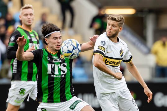GAIS William Milovanovic och AIKs Anton Salétros