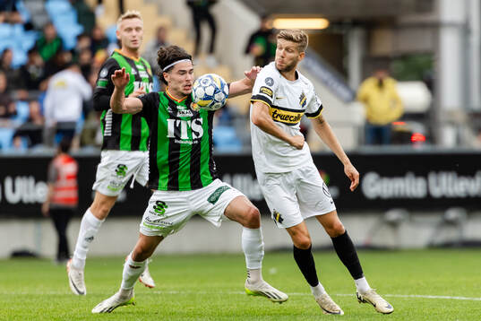 GAIS William Milovanovic och AIKs Anton Salétros