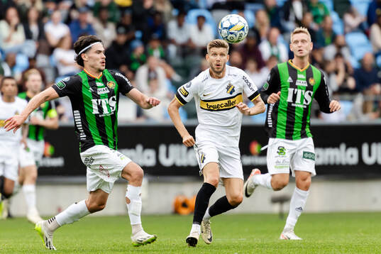 GAIS William Milovanovic och AIKs Anton Salétros