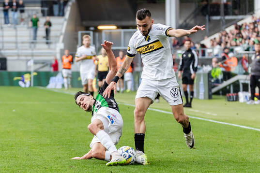 GAIS William Milovanovic och AIKs Ioannis Pittas