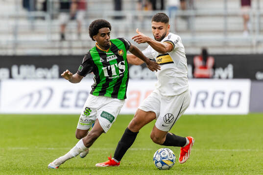 GAIS Harun Ibrahim och AIKs Omar Faraj