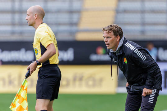 GAISs tränare Fredrik Holmberg