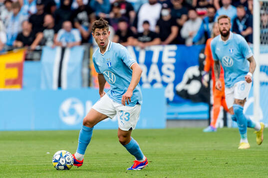 Lasse Berg Johnsen of Malmö FF