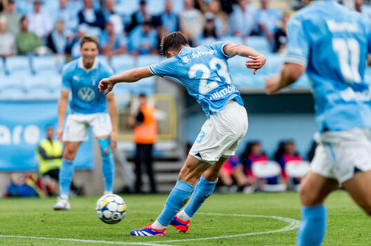 Lasse Berg Johnsen of Malmö FF