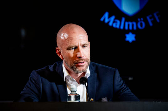 Head coach Henrik Rydström of Malmö FF