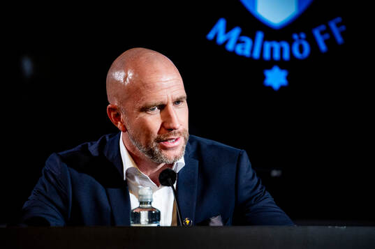 Head coach Henrik Rydström of Malmö FF