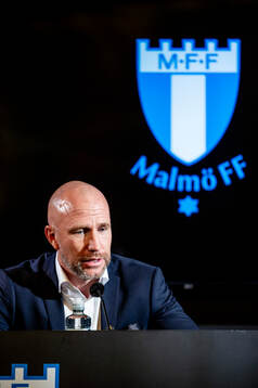 Head coach Henrik Rydström of Malmö FF