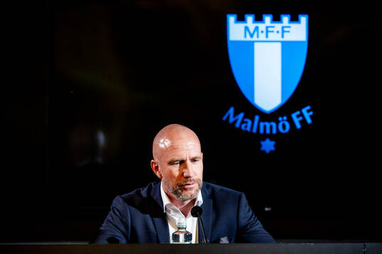 Head coach Henrik Rydström of Malmö FF