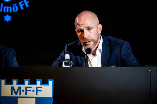 Head coach Henrik Rydström of Malmö FF