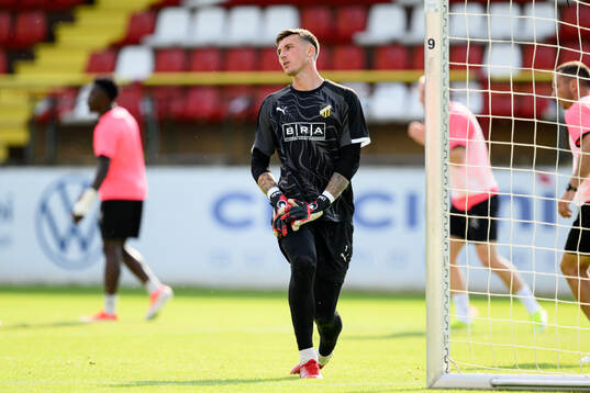 Goalkeeper Andreas Linde