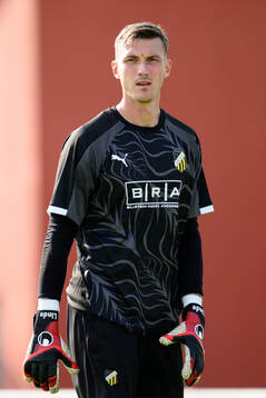 Goalkeeper Andreas Linde
