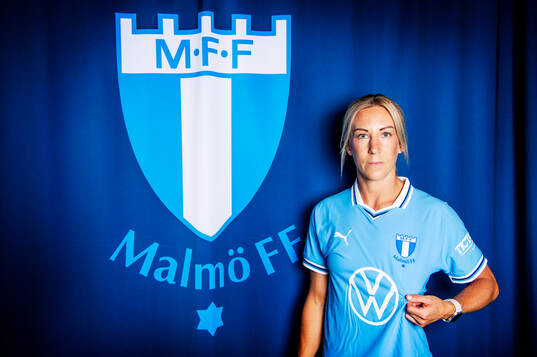 Malmö FF presenterar Mia Persson som ny spelare. Mia