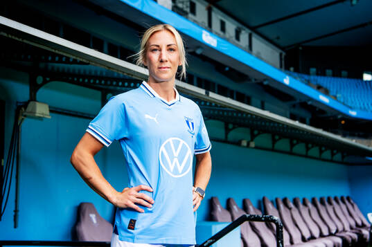 Malmö FF presenterar Mia Persson som ny spelare. Mia