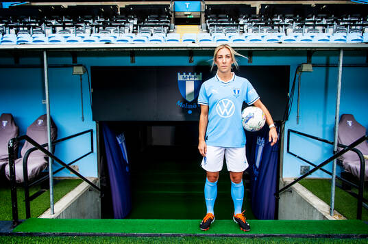 Malmö FF presenterar Mia Persson som ny spelare. Mia