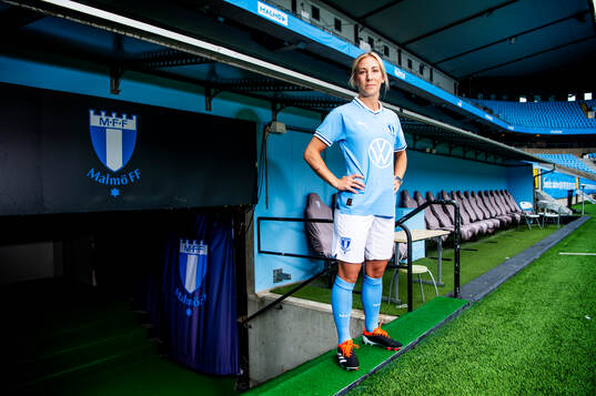 Malmö FF presenterar Mia Persson som ny spelare. Mia