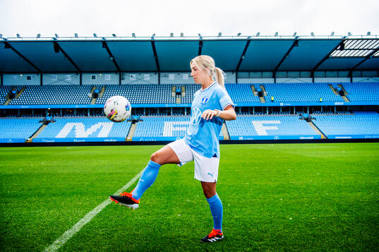 Malmö FF presenterar Mia Persson som ny spelare. Mia