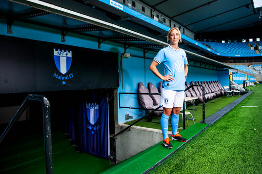 Malmö FF presenterar Mia Persson som ny spelare. Mia