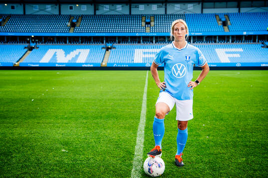 Malmö FF presenterar Mia Persson som ny spelare. Mia
