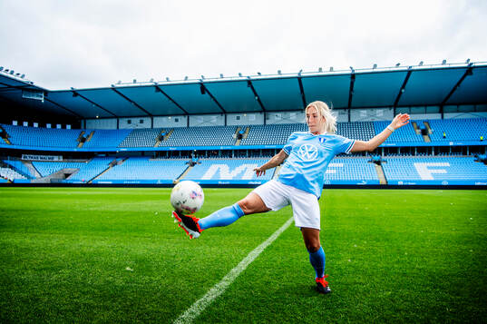 Malmö FF presenterar Mia Persson som ny spelare. Mia