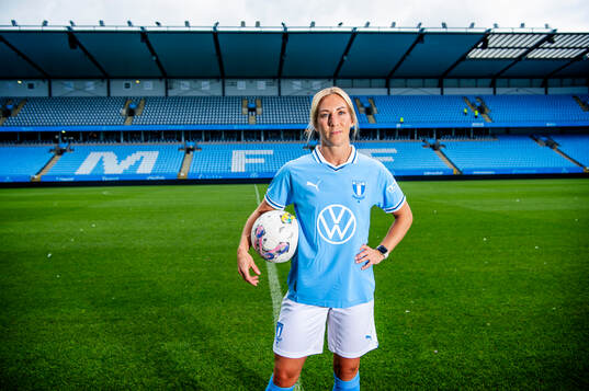 Malmö FF presenterar Mia Persson som ny spelare. Mia