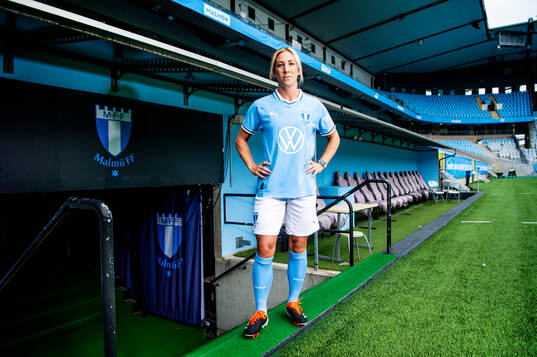 Malmö FF presenterar Mia Persson som ny spelare. Mia
