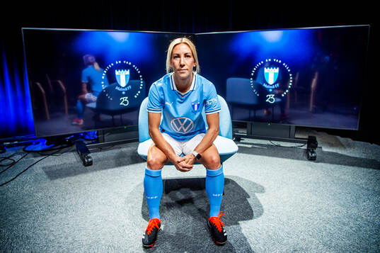 Malmö FF presenterar Mia Persson som ny spelare. Mia