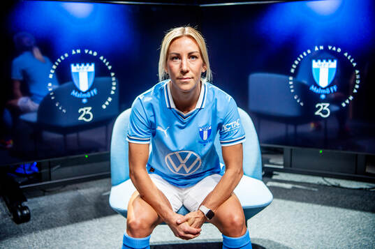 Malmö FF presenterar Mia Persson som ny spelare. Mia