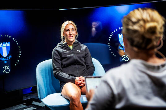 Malmö FF presenterar Mia Persson som ny spelare. Mia