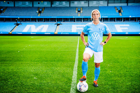 Malmö FF presenterar Mia Persson som ny spelare. Mia