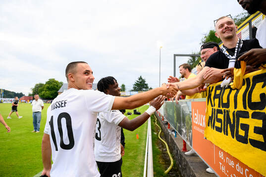 Ali Youssef of Häcken celebrates