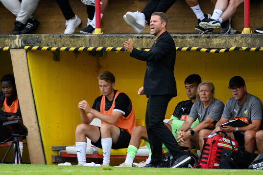 Head coach Pål Arne Johansen of Häcken