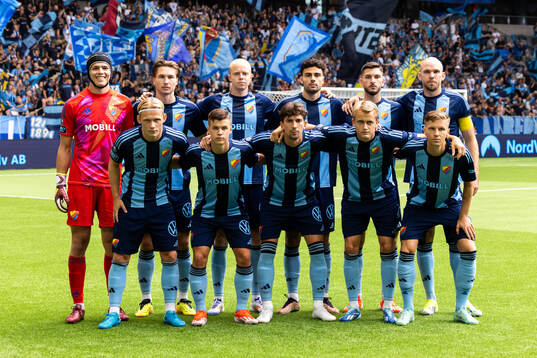 The starting eleven of Djurgården