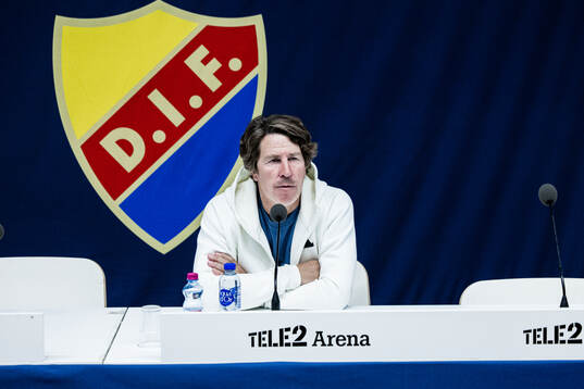 Coach Thomas Lagerlöf of Djurgården