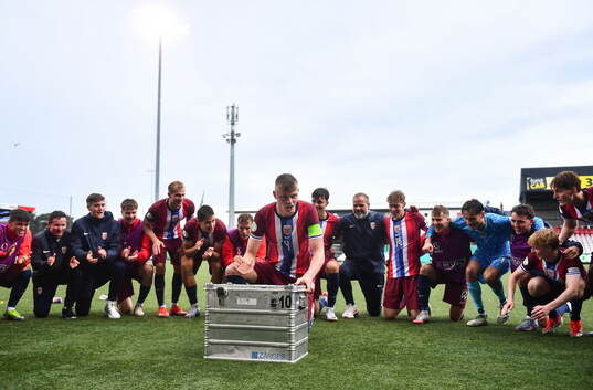 Simen Vatne Haram of Norway leads the celebrations